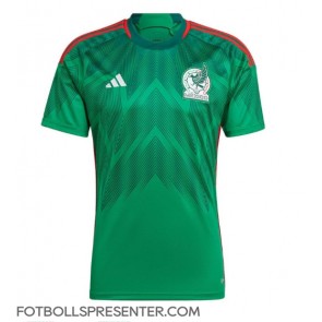 Mexiko Hemma Matchtröja VM 2022 Kortärmad